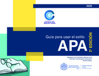 Guía para usar el estilo APA <br /><br />
7a EDICIÓN